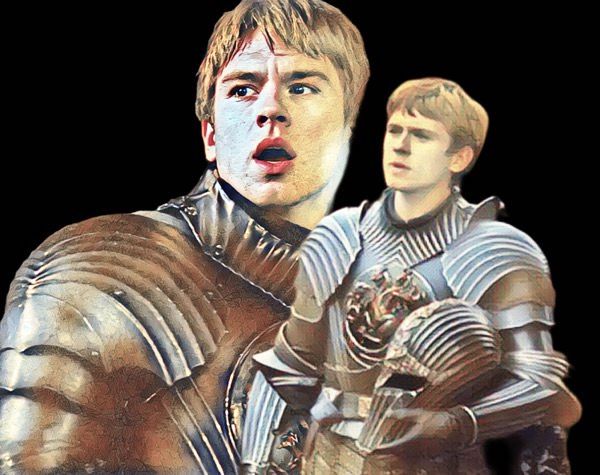 Prince Valarr Targaryen in armor during the Dunk and Egg era